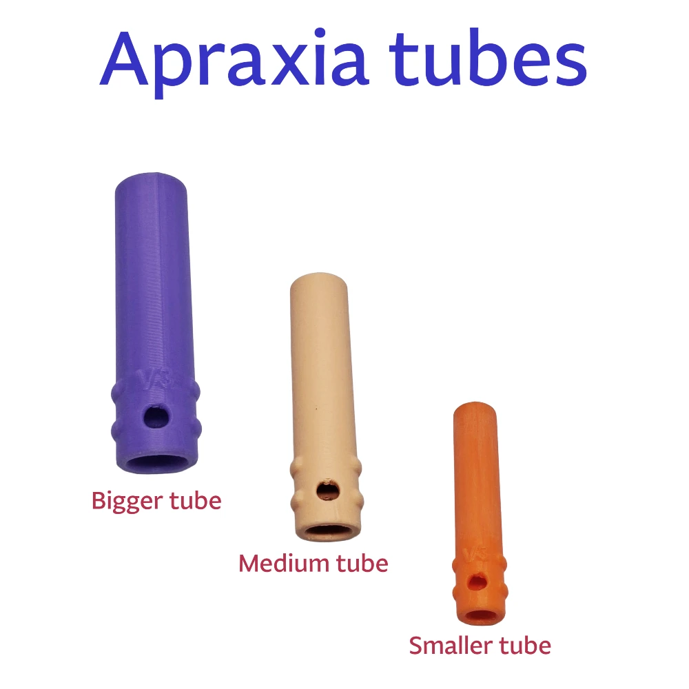 Apraxia Shapes and tubes kit
