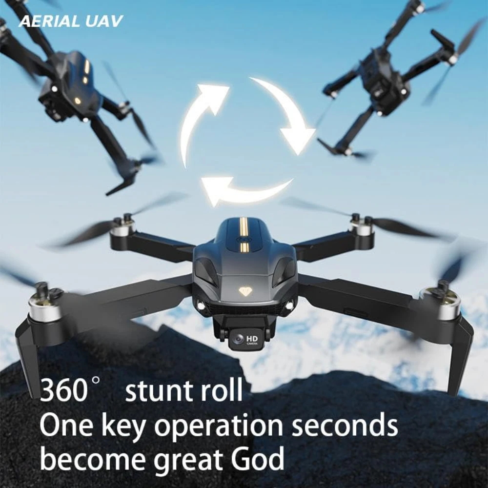 SY11 Brushless 4K Dual Camera Drone with Obstacle Avoidance, 25 Min Flight, Foldable FPV Quadcopter