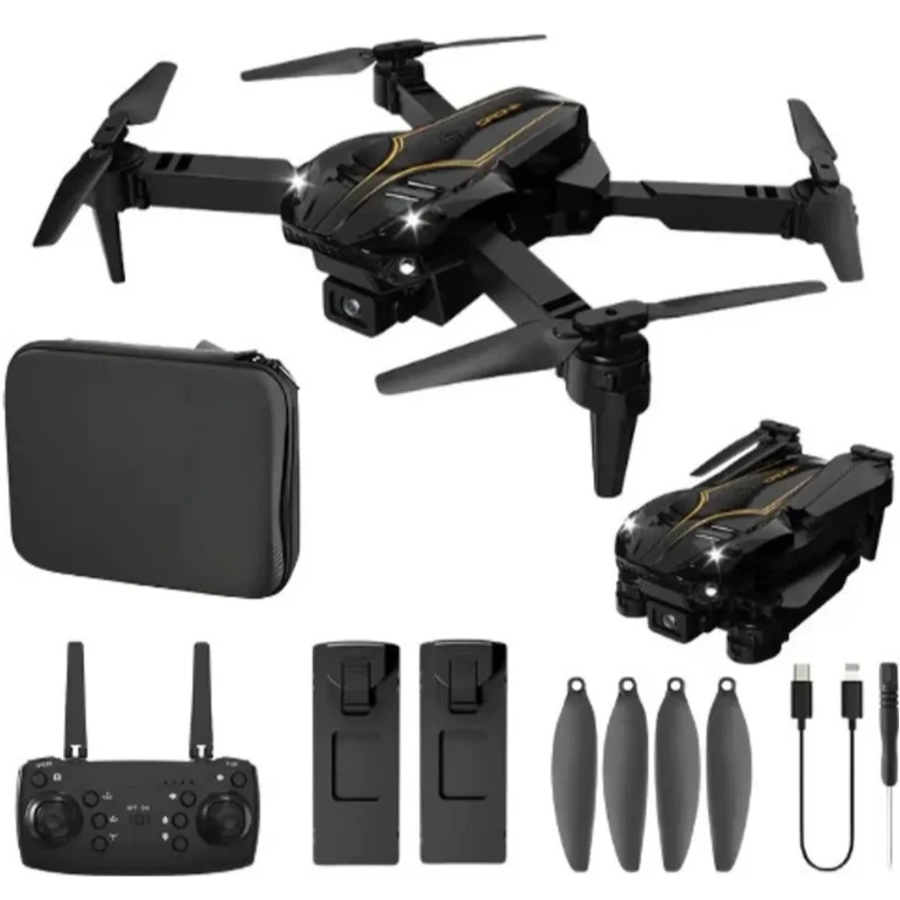SY15 Pro Drone with 4K HD Dual Camera, Long Flight Time, Obstacle Avoidance, Foldable RC Quadcopter with Remote Control & WiFi FPV for Adults & Beginners