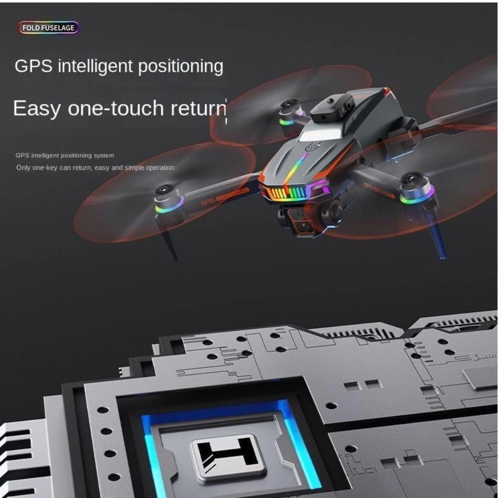 S20 GPS Drone with 1080P HD Camera Intelligent Flight Modes GPS Positioning, Gesture Control Obstacle Avoidance Perfect Beginner-Friendly Drone for Aerial Photography and Fun Flying