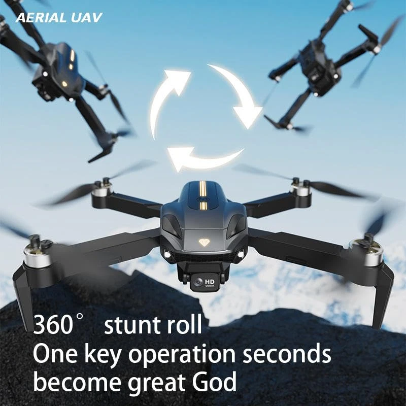 SY11 Drone 4K Dual Camera with Obstacle Avoidance, 25 Min Flight, Foldable FPV Brushless Quadcopter