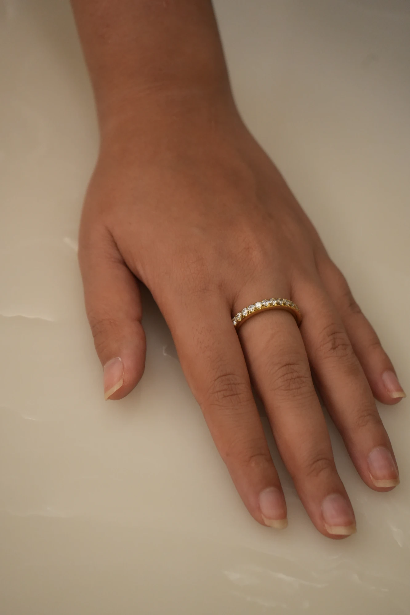 Radiant Crystal Ring