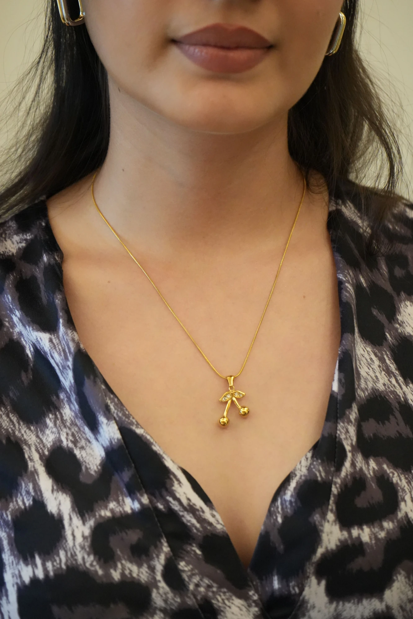 Petal Dew Locket Necklace