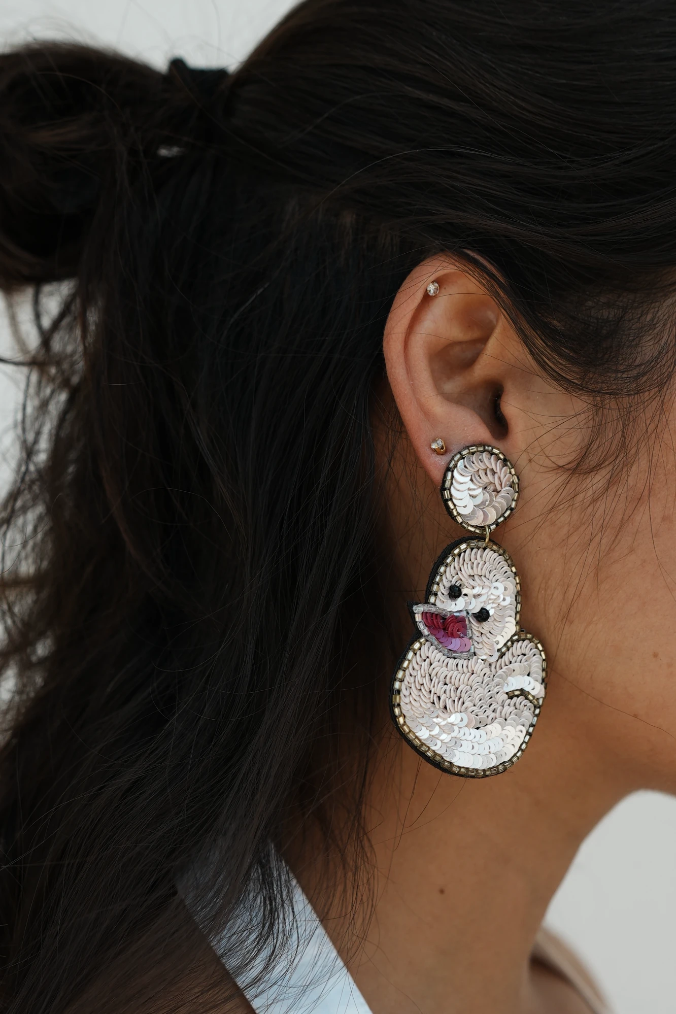 Quirky Duck Earrings