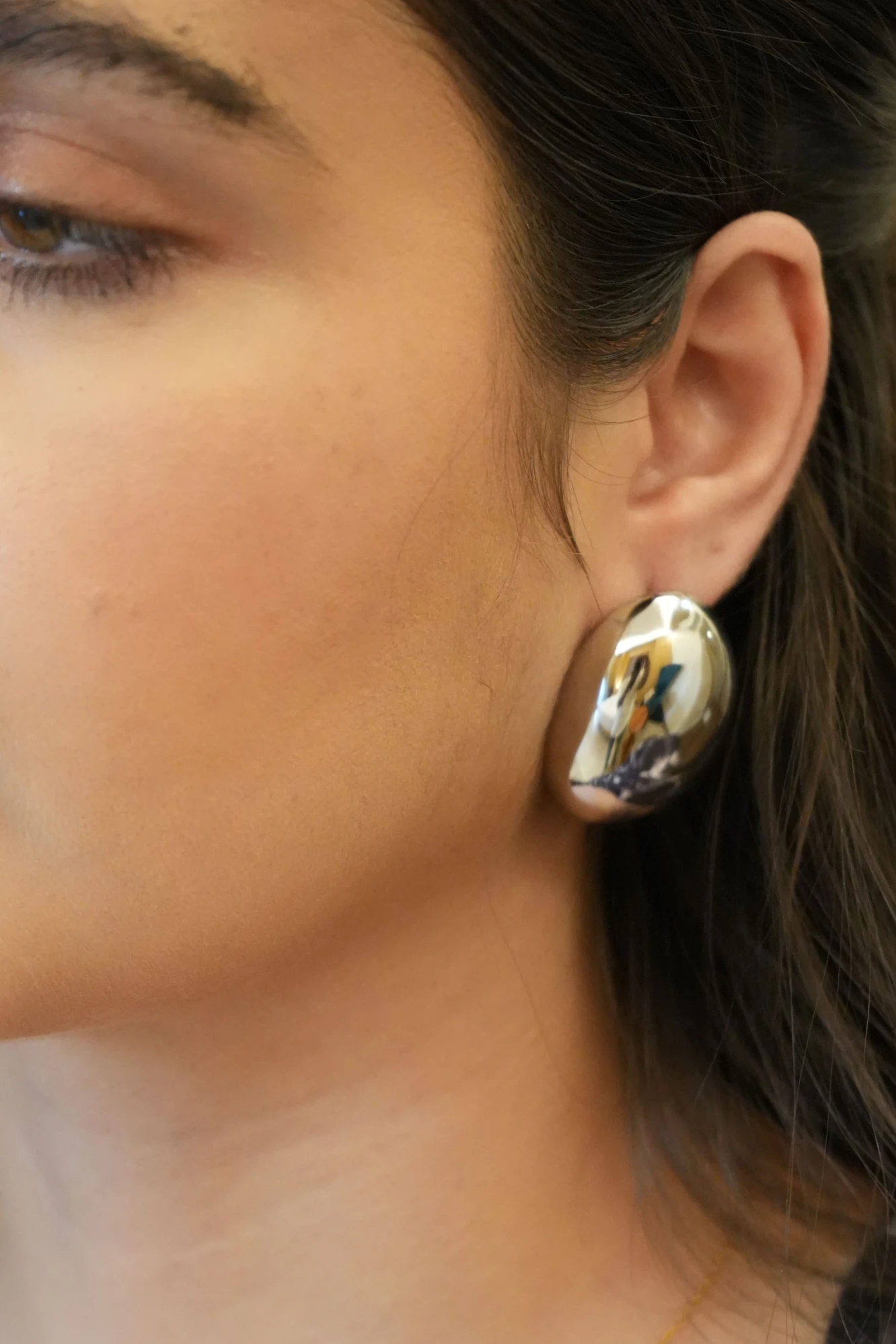 Silver Arc Studs