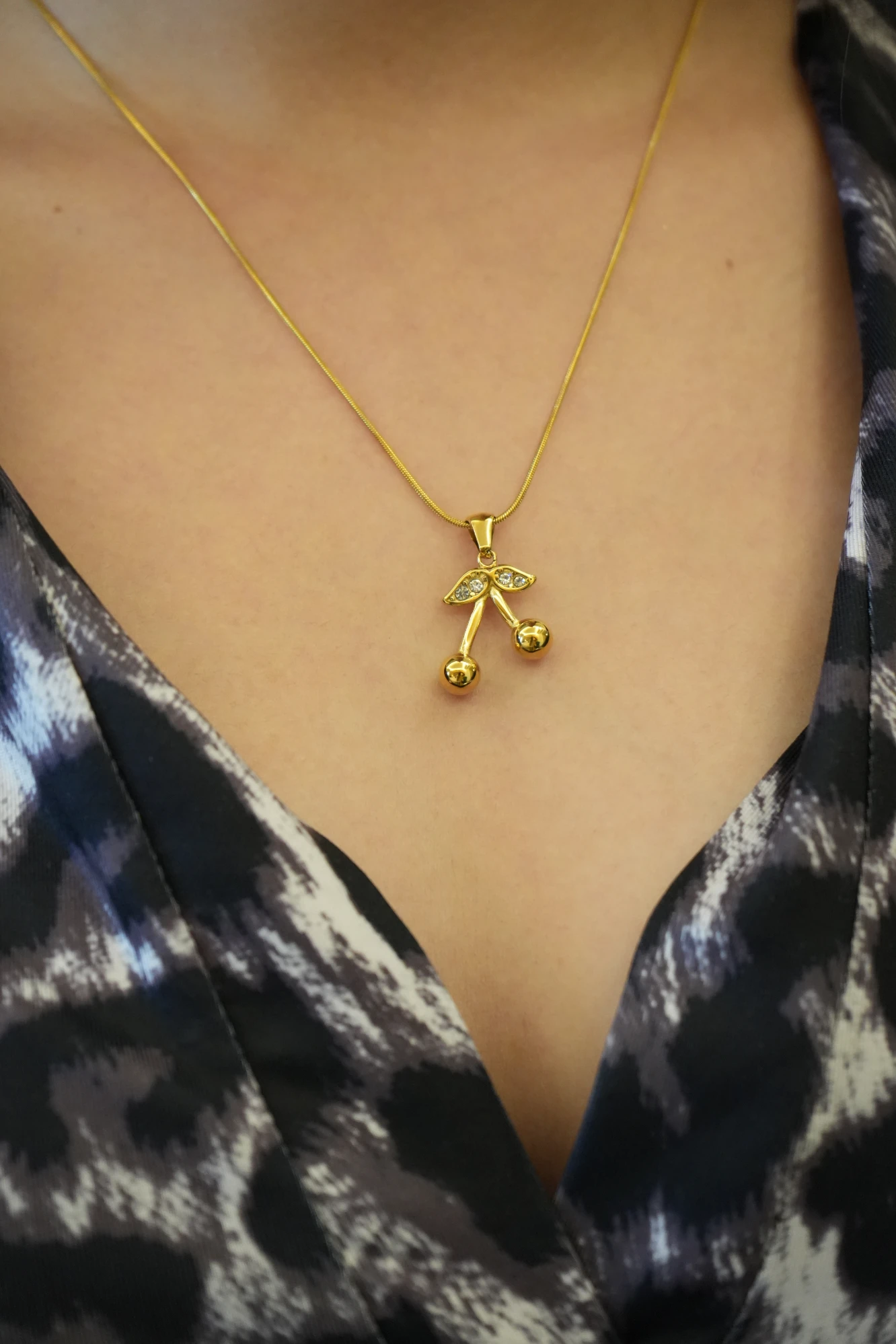 Petal Dew Locket Necklace