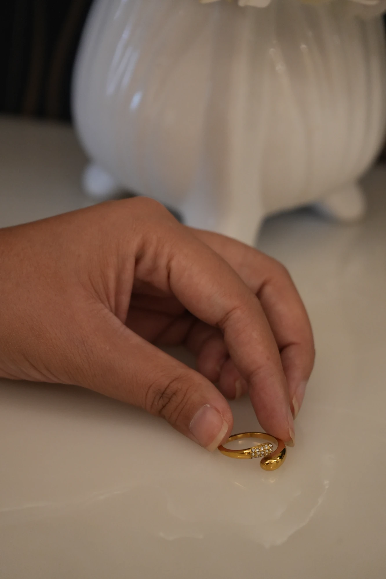 Curve Band Ring