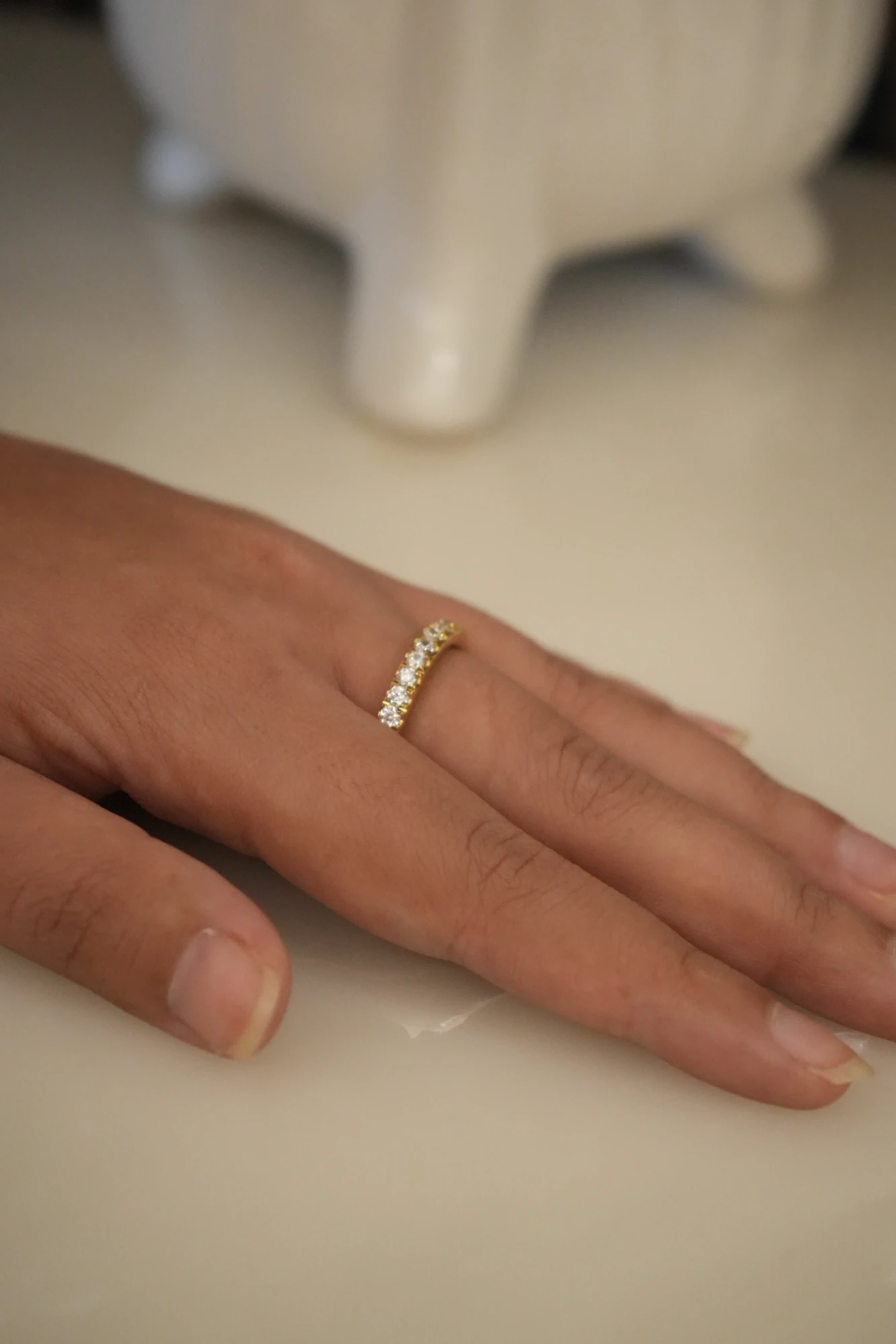 Radiant Crystal Ring