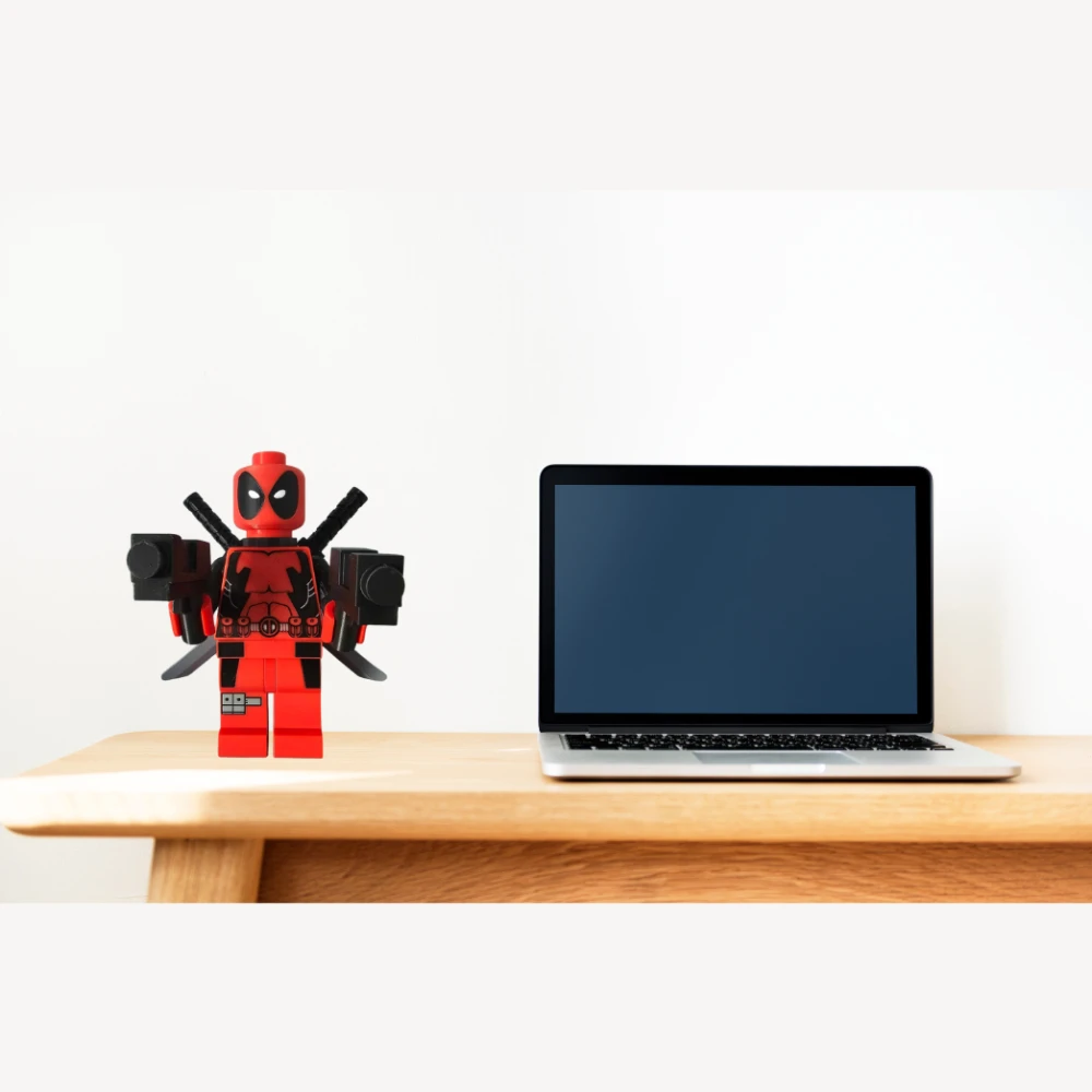 Custom 3D Printed Deadpool Lego - Marvel Series