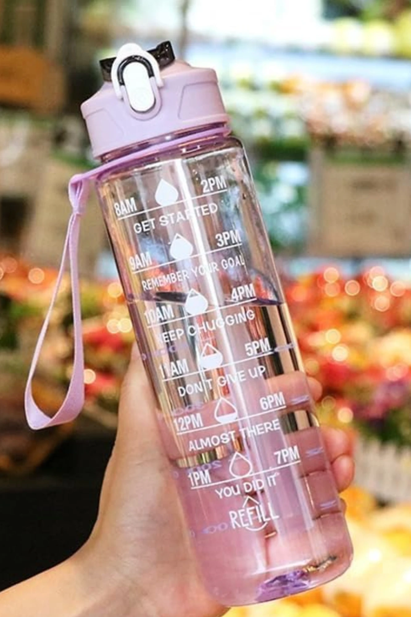 Motivational Water Bottle