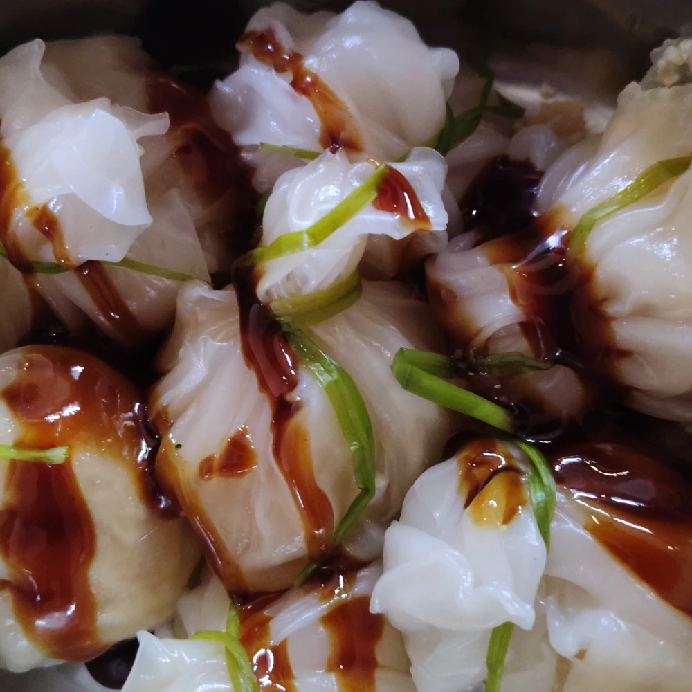 Frozen Vietnamese rice paper tofu dumpling