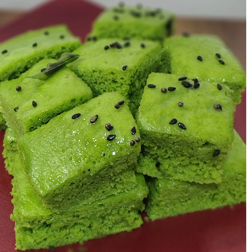 Mon Eve - 1st Dec - palak dhokla