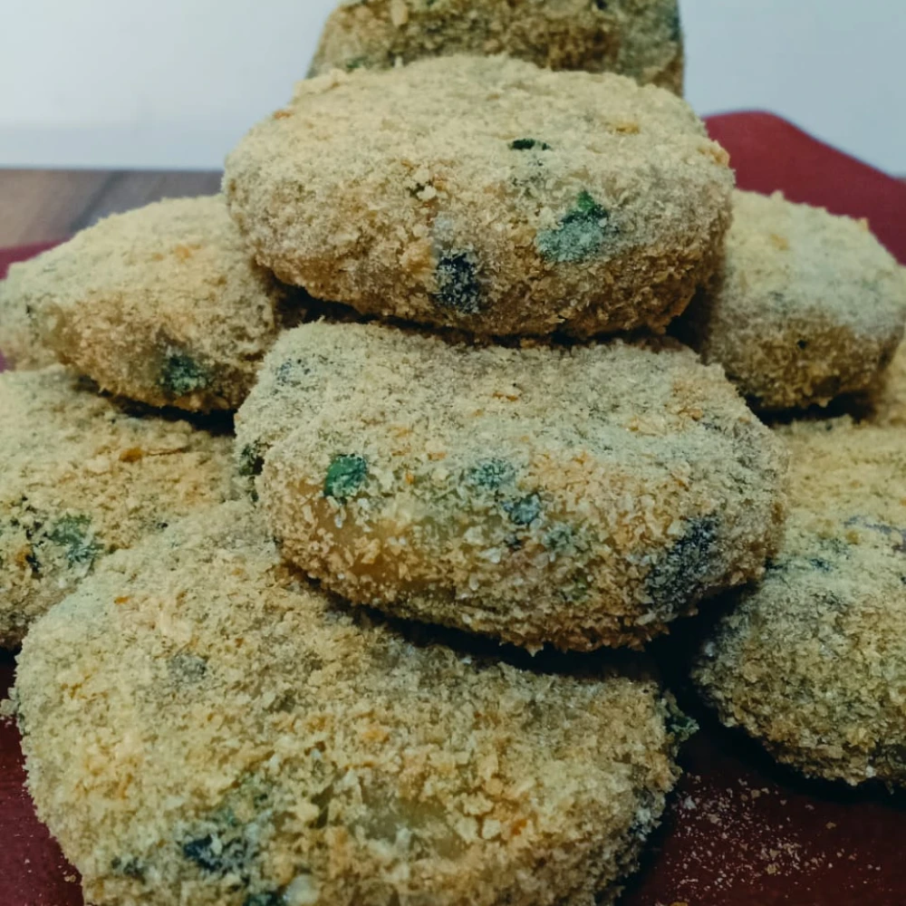 Wed Eve - 3rd Dec - Frozen sweet potato burgers (2 large burger patties)