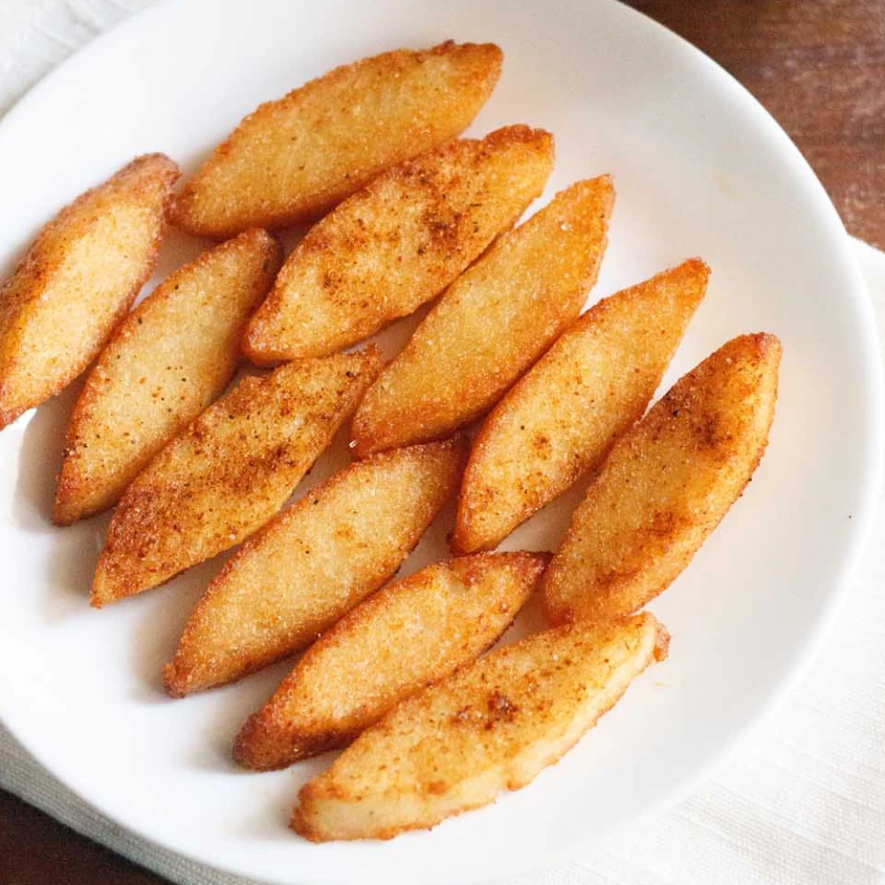 sat eve - Idli fry with spicy chutney