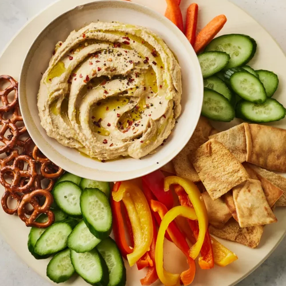 mon eve  - kala chana hummus