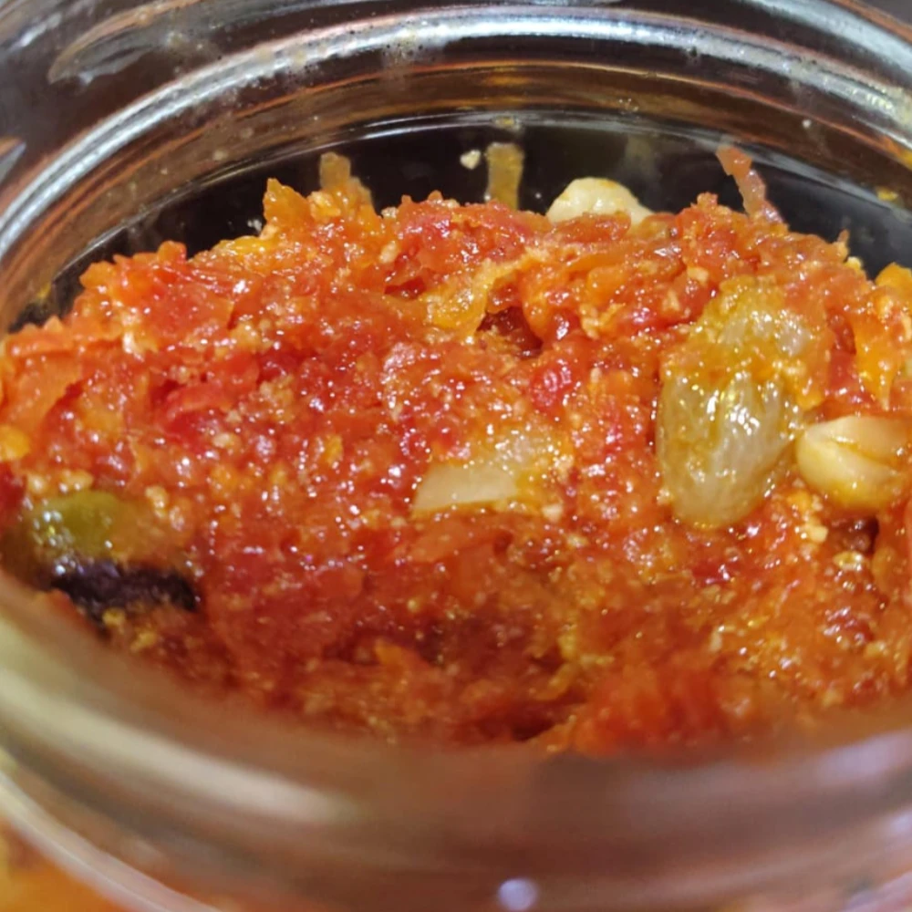 Sun afternoon - 30th nov - gajar halwa in a jar