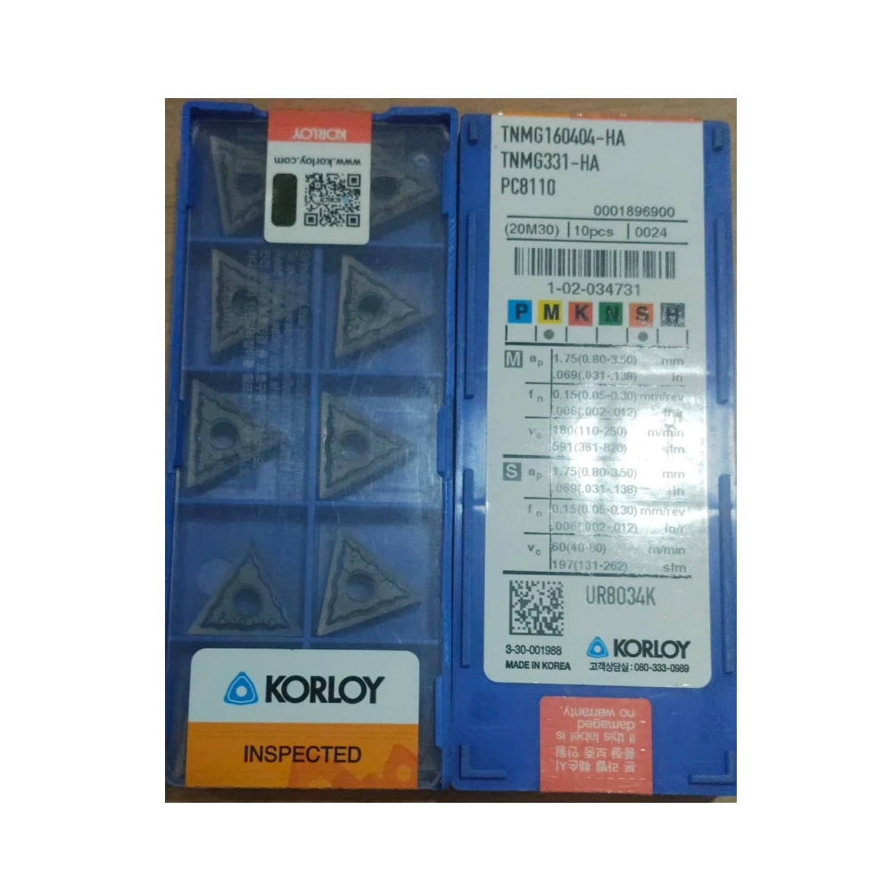 TNMG160404-HA PC8110     KORLOY