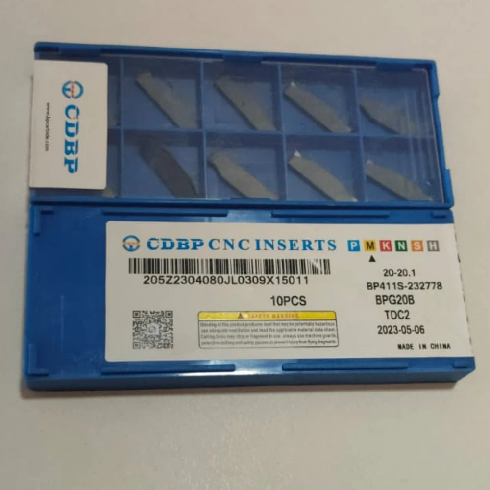 CDBP GROOVING INSERTS TDC2 BPG 20B