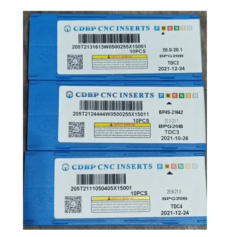 CDBP GROOVING INSERTS TDC4 BPG 20B