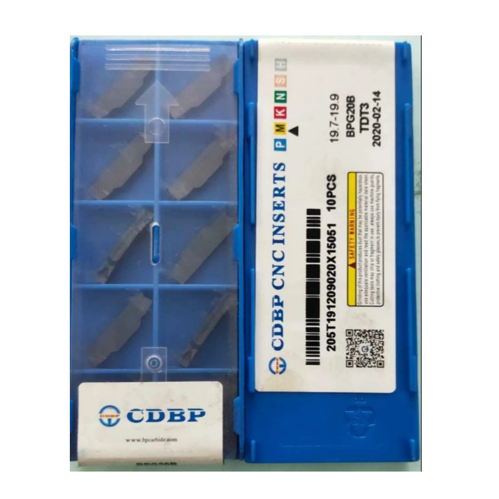 CDBP GROOVING INSERTS TDC3 BPG 20B