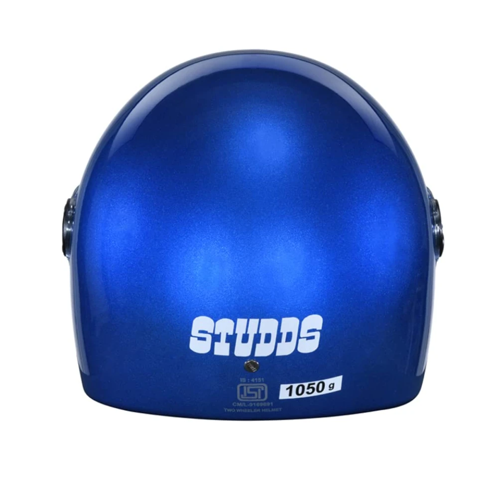 Studds JADE Full Face Helmet (Flame Blue, M)