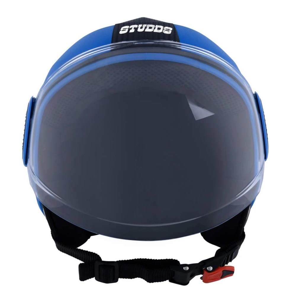 Studds Urban O/F Helmet Blue/Bk Strip(L)