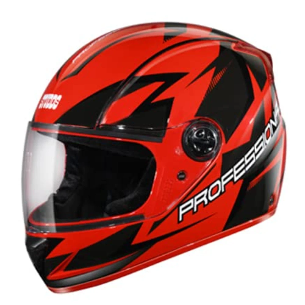 STUDDS Professional D1 Full FACE Helmet N9 RED-M