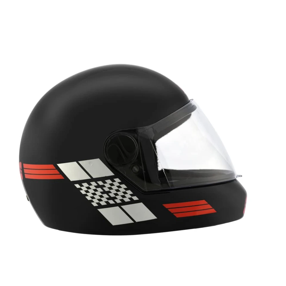 Studds JADE D1 with Reflective Decor Full Face EPS Helmet (Black, L)