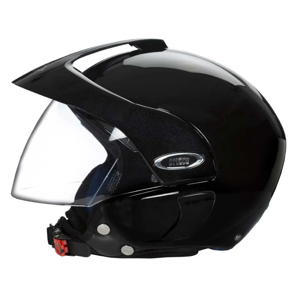 Studds Marshall Open Face Helmet (Black, XL)