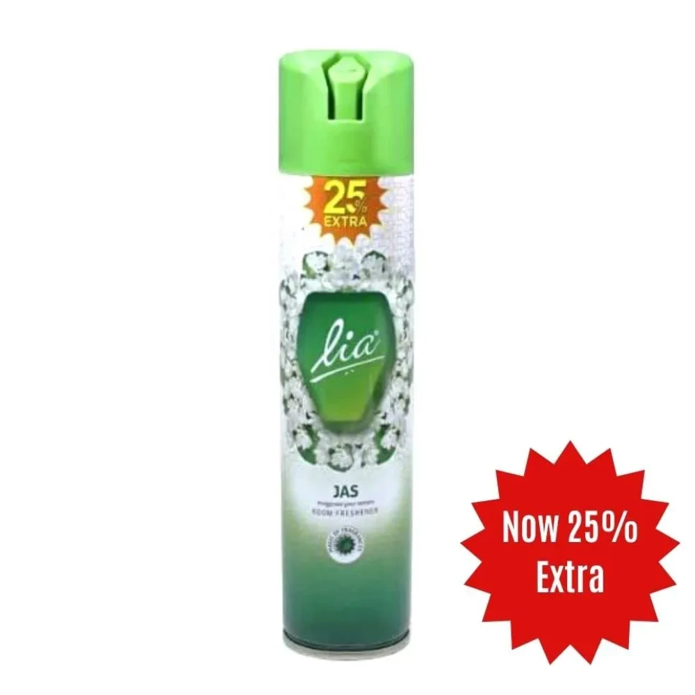 Lia Air Freshener for Home, Office, Car Combo with Fragrance | Room Freshener Set of 2 | 25% extra (Fragrance jas)