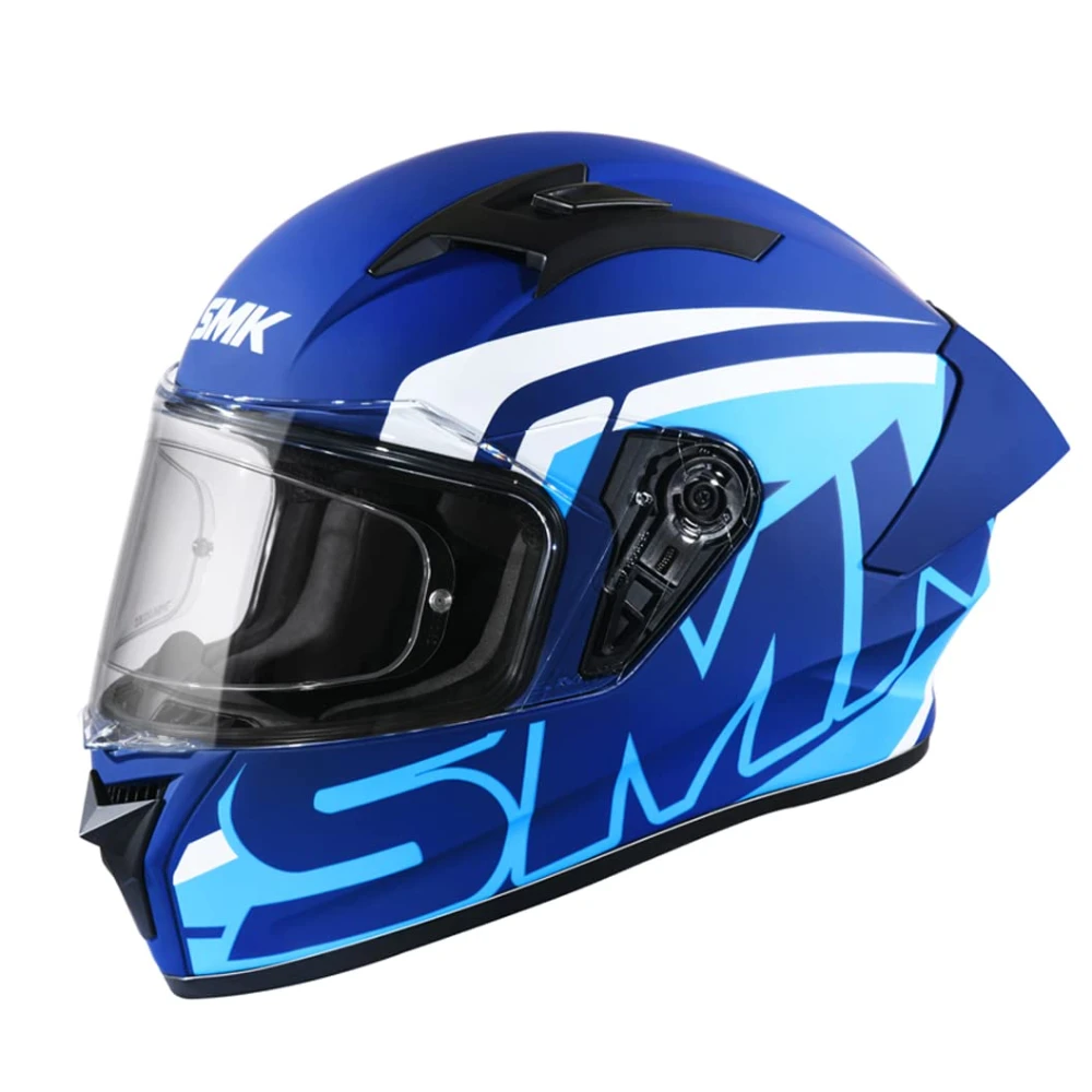 SMK Stellar Sports Stage Full FACE Helmet with PINLOCK Fited (MA551)-XL