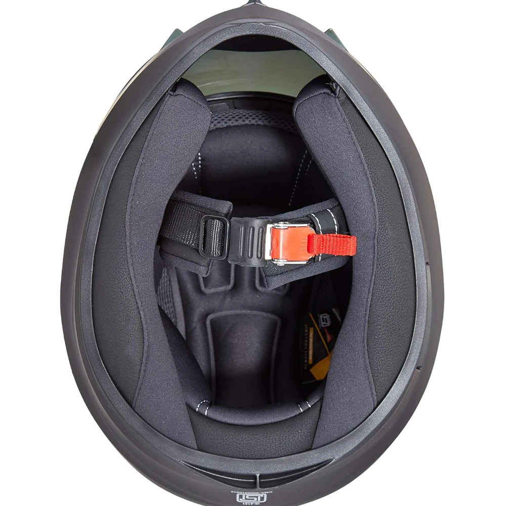 Steelbird SA-1 Aeronautics Full Face Helmet Brown, Size: L(57-58 cm)