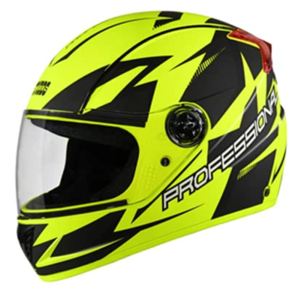 STUDDS Professional D1 Full FACE Helmet N9 MATT Yellow-M