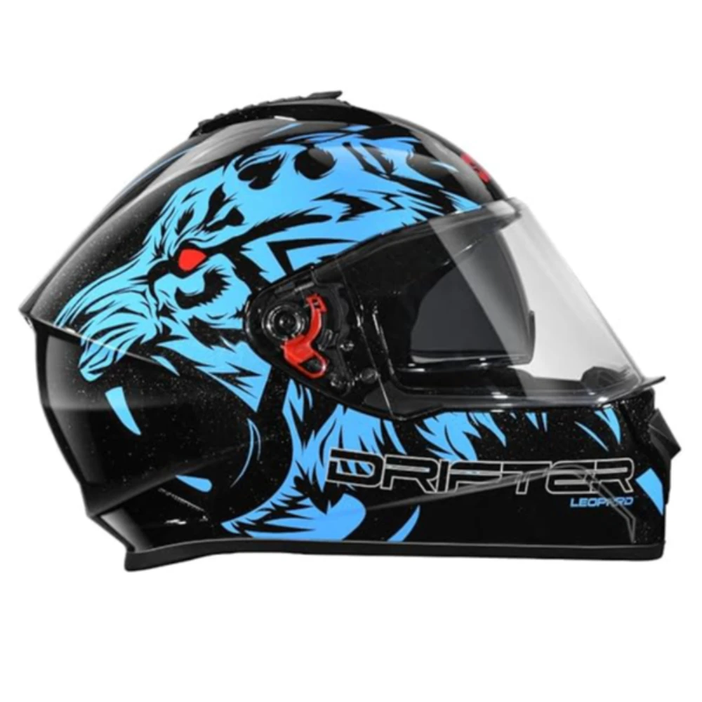 Studds Drifter Full Face Helmet Black N1, Size: M(57-58cm)