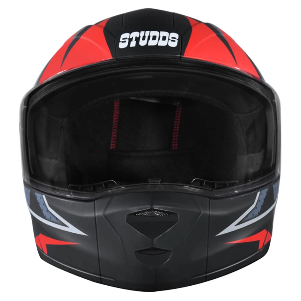 STUDDS Ninja Elite Super D6 FLIP-UP Full FACE Helmet N2 MATT Black-XL