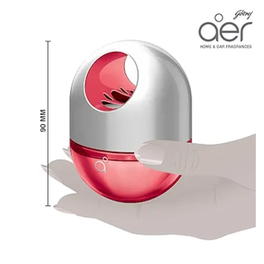 Godrej aer twist, Car Air Freshener - Petal Crush Pink (45g)