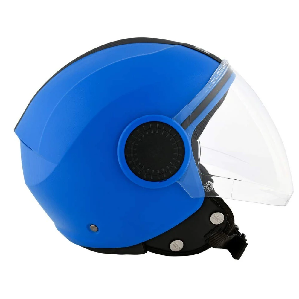 Studds Urban O/F Helmet Blue/Bk Strip(L)