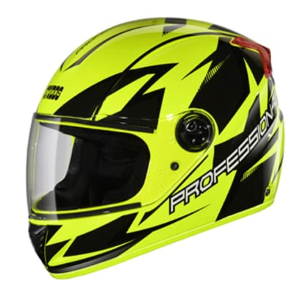 STUDDS Professional D1 Full FACE Helmet N9 Yellow-XL