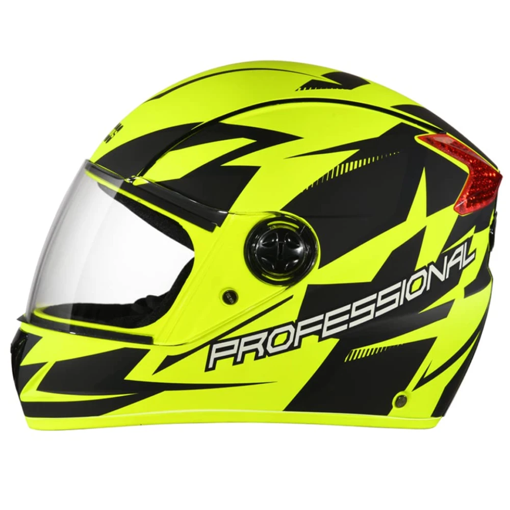 STUDDS Professional D1 Full FACE Helmet N9 MATT Yellow-L