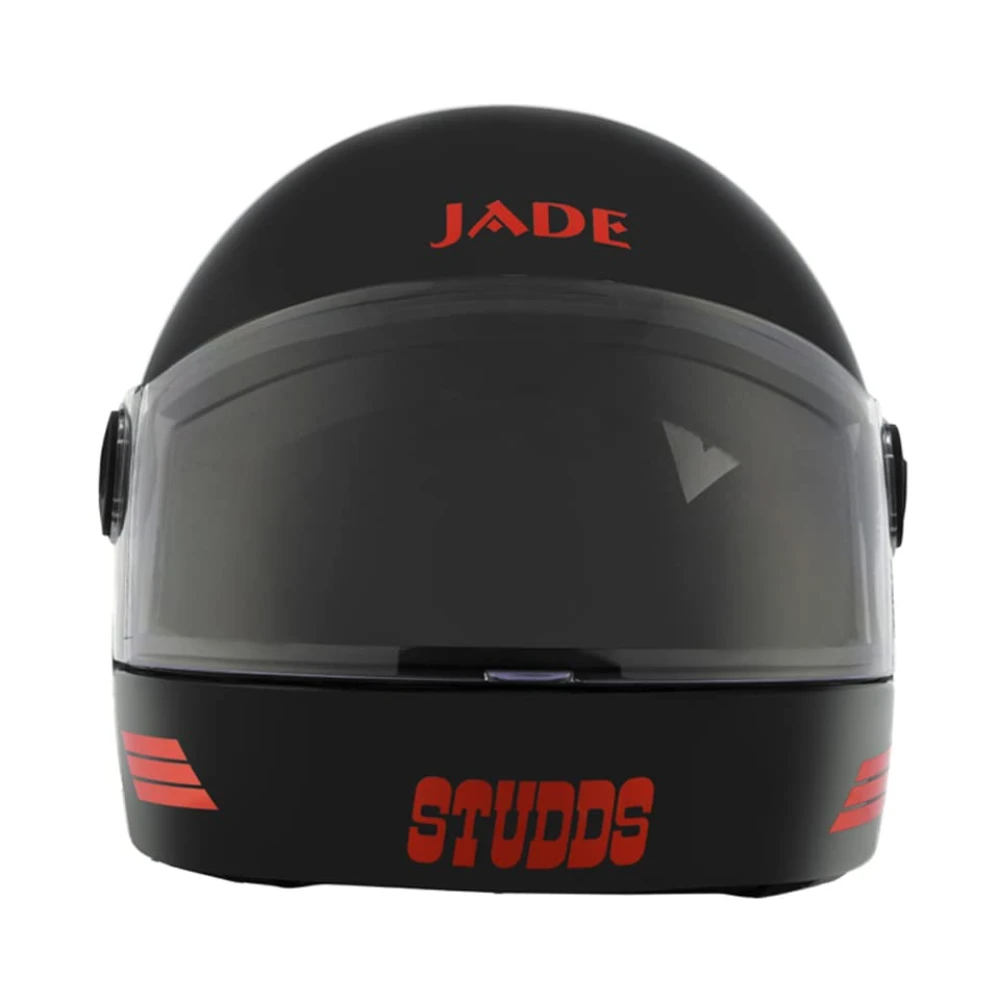 Studds JADE D1 with Reflective Decor Full Face EPS Helmet (Black, L)