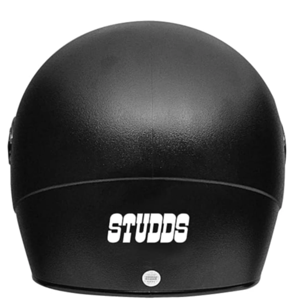 STUDDS Chrome Deluxe Full FACE Helmet Black -XL