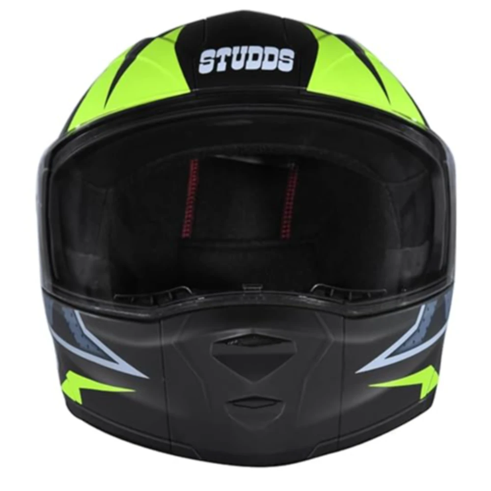 STUDDS Ninja Elite Super D6 FLIP-UP Full FACE Helmet N5 MATT Black-XL