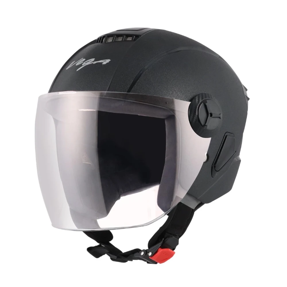 Vega Aster Black Helmet-L
