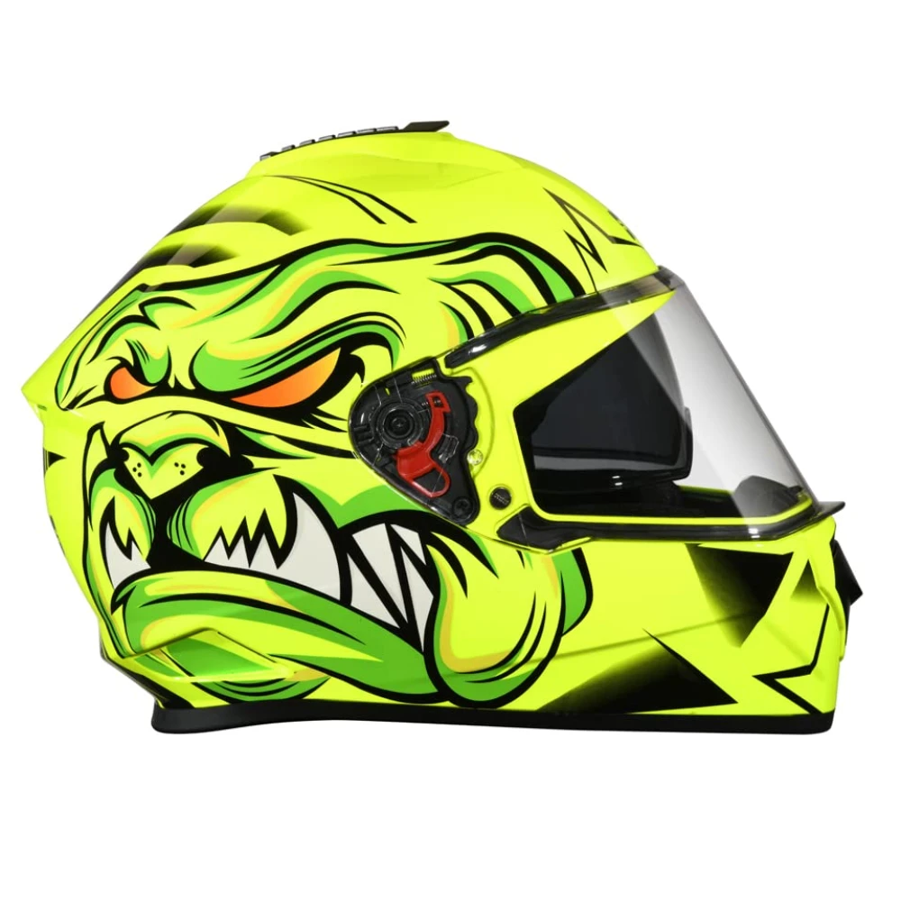 Studds Drifter D1 Full Face Helmet Yellow N5, Size: XL(60 cm)