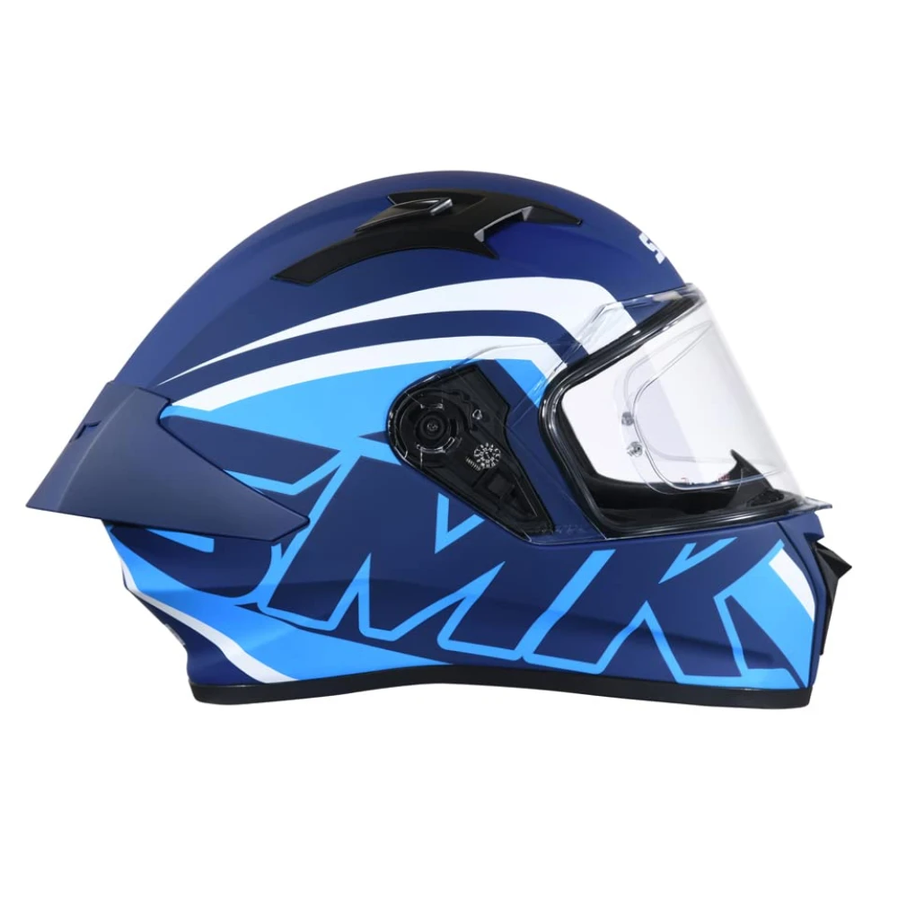 SMK Stellar Sports Stage Full FACE Helmet with PINLOCK Fited (MA551)-XL