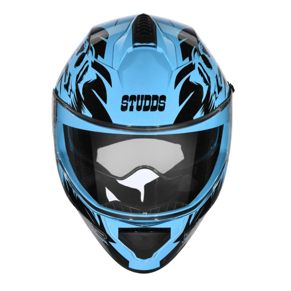 Studds Drifter Full Face Helmet Blue N9, Size: XL(60 cm)
