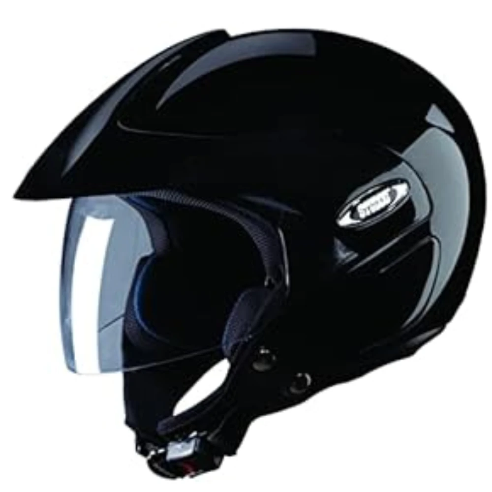 Studds Marshall Open Face Helmet (Black, XL)
