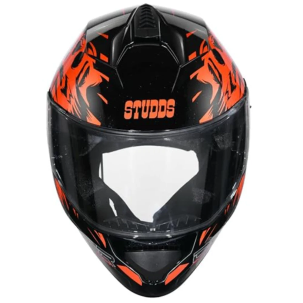 Studds Drifter Full Face Helmet Black N10, Size: XL(60 cm)