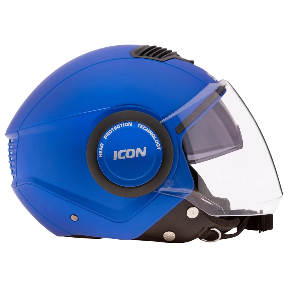 STUDDS ICON Open FACE Helmet MATT Blue-M