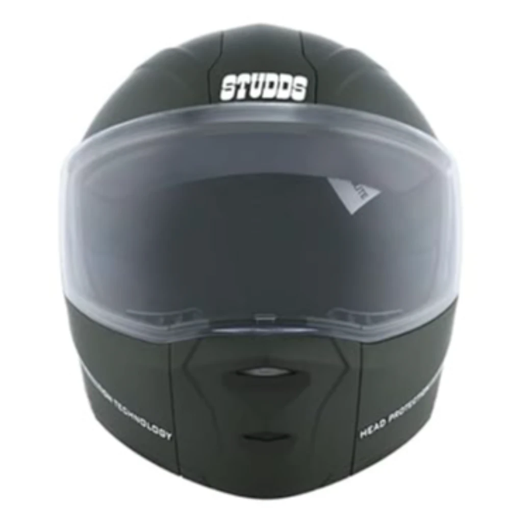 Studds Ninja Elite SUPER Flip Up Full Face Helmet (Military Green, XL)